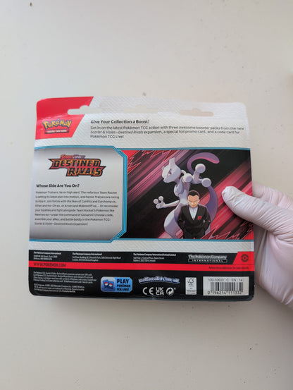 Destined Rivals 3 Pack Blister [Zebstrika] - SV10: Destined Rivals (DRI)