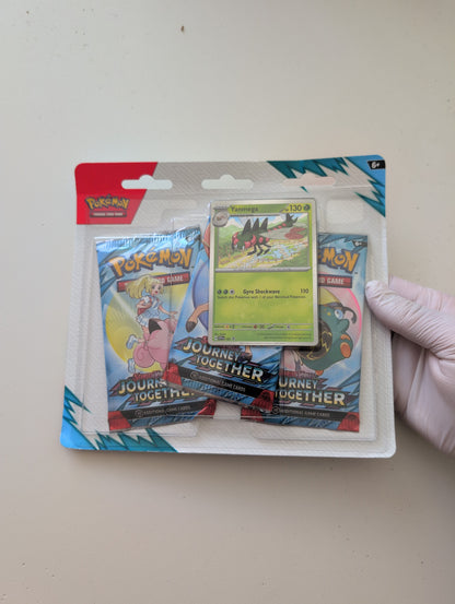 Journey Together 3 Pack Blister [Yanmega] - SV09: Journey Together (JTG)