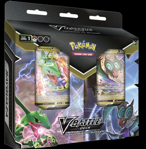 Pokémon TCG: Rayquaza V vs Noivern V Battle Deck Bundle